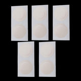 Maxbell 5 Pairs Round Self Adhesive Pasties Nipple Disposable Cover Stickers