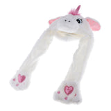Maxbell Bunny Ear Animal Ear Rabbit Ear Cap Hood Hat Bunny Cap for Kids Type 10
