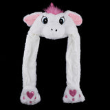 Maxbell Bunny Ear Animal Ear Rabbit Ear Cap Hood Hat Bunny Cap for Kids Type 10