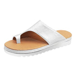 Max Women Comfy Platform Sandal Shoes Summer Beach Ladies Shoes Silver 38