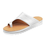 Max Women Comfy Platform Sandal Shoes Summer Beach Ladies Shoes Silver 38