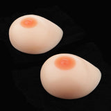 Maxbell 1 Pair Silicone Breasts Forms Prosthesis for Crossdresser 600g -B Cup Skin