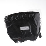 Maxbell 200cm Feather Fringe Trim for Craft Costume Sewing Dress Decor Black