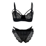 Maxbell Women 2 Piece Sleepwear Sexy Bra Underwear Nightwear Babydoll Lingerie Set M