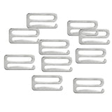 Max 10pcs Alloy Replacement Bra Strap Slide Hooks Fig 9 Lingerie Adjuster 25mm