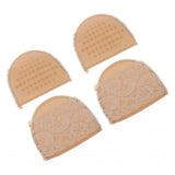 Max 2 Pairs Forefoot Pad High Heel Pads, Heel Liner Inserts Skin Color 8.5x6.9cm