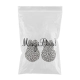 Max Silicone Rabbit Ears Breast Lift Nipple Covers Pasties Light Leopard 11cm