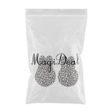 Max Silicone Rabbit Ears Breast Lift Nipple Covers Pasties Light Leopard 13.5cm