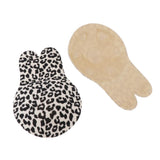 Max Silicone Rabbit Ears Breast Lift Nipple Covers Pasties Light Leopard 13.5cm