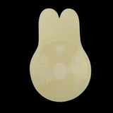 Max Silicone Rabbit Ears Breast Lift Nipple Covers Pasties Flower 9cm
