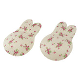Max Silicone Rabbit Ears Breast Lift Nipple Covers Pasties Flower 11cm