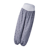 Max Baggy Pants Boho Printed Loose Trouser Yoga Active Outdoor Sports Pants XL