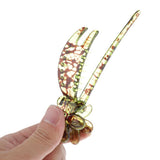 Retro Style Hair Clip Comb Hairclip Grips Ladies Hair Accessories Green