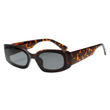 Square Frame Sunglasses Trendy Stylish Designer Shades for Unisex Amber