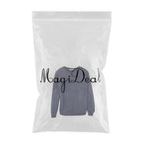 Max Fashion Long Sleeve Crewneck Sweatshirt Unisex Pullover Hoodie Dark Blue M