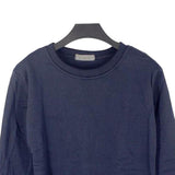 Max Fashion Long Sleeve Crewneck Sweatshirt Unisex Pullover Hoodie Dark Blue M