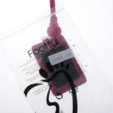Max 2-Sided Vertical Pu Leather Badge Card Holder Neck Strap Lanyard Rose Red