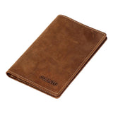 Coffee Passport Holder Wallet Cash Purse ID Document Holder Billfold Unisex