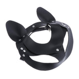 Maxbell Face Mask Rabbit Cat Studded Masquerade Costumes Stud Rivet Cat 2