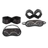 Maxbell Lace Blindfold Eye Cover Role Play Adults Nightwear Game Handcuff