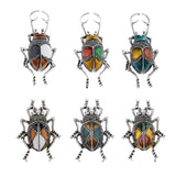 Max Elegant Insect Brooches Enamel Bug Lapel Pin Badge Fashion Jewelry Brown S