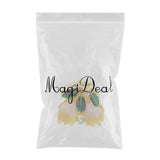 Max Korean Style Sweet Fruit Hair Claw Crystal Hair Clip Pear Yellow