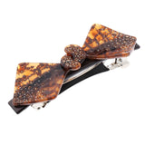 Max Spring Barrette Resin Geometric Hair Grip Clip Women Hair Jewelry Brown