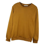 Max Men's Women's Crewneck Fleece Sweatshirt Plain Pullover Crew Neck Jumper 2XL