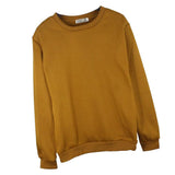Max Men's Women's Crewneck Fleece Sweatshirt Plain Pullover Crew Neck Jumper 2XL
