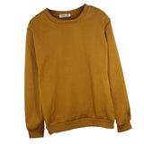 Max Men's Women's Crewneck Fleece Sweatshirt Plain Pullover Crew Neck Jumper 2XL