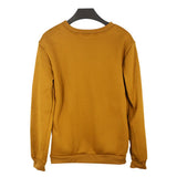 Max Men's Women's Crewneck Fleece Sweatshirt Plain Pullover Crew Neck Jumper 2XL