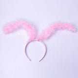 Max Dog Puppy Ears Hair Band Party Dress Up Headwear Nightclubs Costume Pink