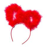 Max Dog Puppy Ears Hair Band Party Dress Up Headwear Nightclubs Costume Red