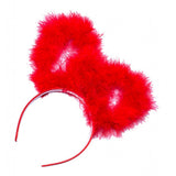 Max Dog Puppy Ears Hair Band Party Dress Up Headwear Nightclubs Costume Red