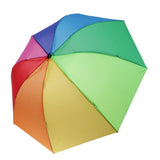 Max Rainbow Windproof Anti-UV Automatic Umbrella 3 Fold Unisex for 1-2 Person