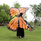 Max Egypt Belly Wings Dancing Costume Butterfly Wing Dance Accessories Adult