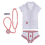 Maxbell Men's Doctor Sexy Role Play Costume Briefs Clubwear Party Underwear Prop