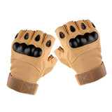 Maxbell Tactical Half Finger Gloves Outdoor Anti-Skid Fitness Fingerless Gloves XL