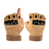 Maxbell Tactical Half Finger Gloves Outdoor Anti-Skid Fitness Fingerless Gloves XL