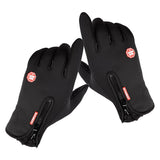 Men's Bike Gloves Thermal Warm Motorcycle Glove Touch Screen Ski Mitten XL