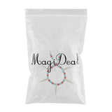 Max Ivory Round Colorful Beads Stretchy Bracelet Retro Indian Style Bracelet