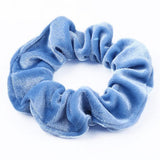 2x Women's Velvet Scrunchies Assorted Hair Band Stretchy Hair Rope Ring