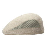 Men Cotton Linen Duckbill Hat Ivy Newsboy Flat Driving Hunting Cap Khaki