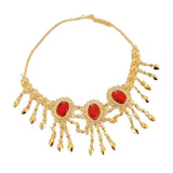 Max Women Belly Dance Accessories - Earrings/Necklace/Head Chain Necklace