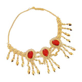 Max Women Belly Dance Accessories - Earrings/Necklace/Head Chain Necklace