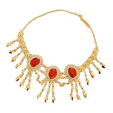 Max Women Belly Dance Accessories - Earrings/Necklace/Head Chain Necklace