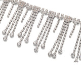 Max Crystal Waist Chain Tassel Waist Belt Bikini Chain Belt Costume Ornaments