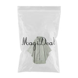 Max Unisex Waterproof Hooded Rain Jacket Coat Waterproof Rain Poncho Green
