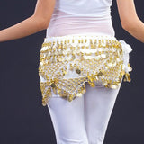 Belly Dance Waist Chain White