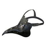 Maxbell Plague Doctor Mask Beak Steampunk Punk Mask Halloween Costume Prank Props